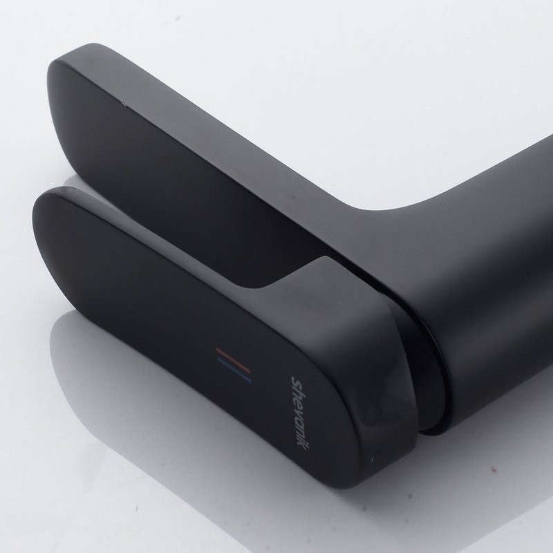 Смеситель для раковины Shevanik S4501H, черный