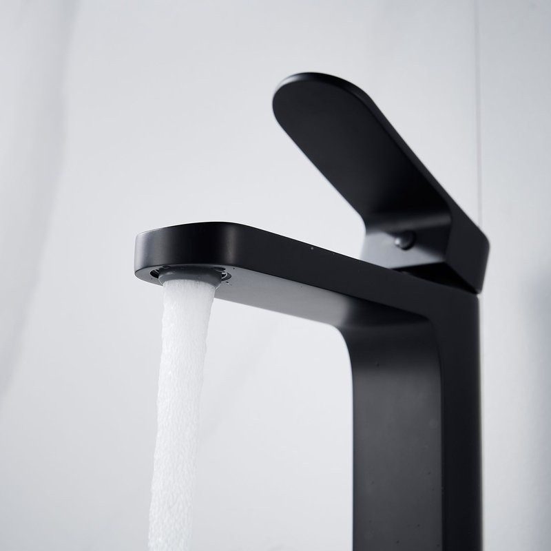 Смеситель для раковины Shevanik S4501H, черный