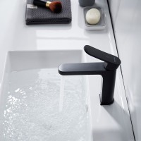 Смеситель для раковины Shevanik S4501H, черный Смеситель для раковины Shevanik S4501H, черный