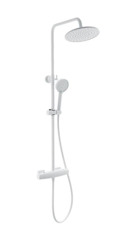 Душевая стойка Wonzon & Woghand WW-B3035-A-MW матовая белая
