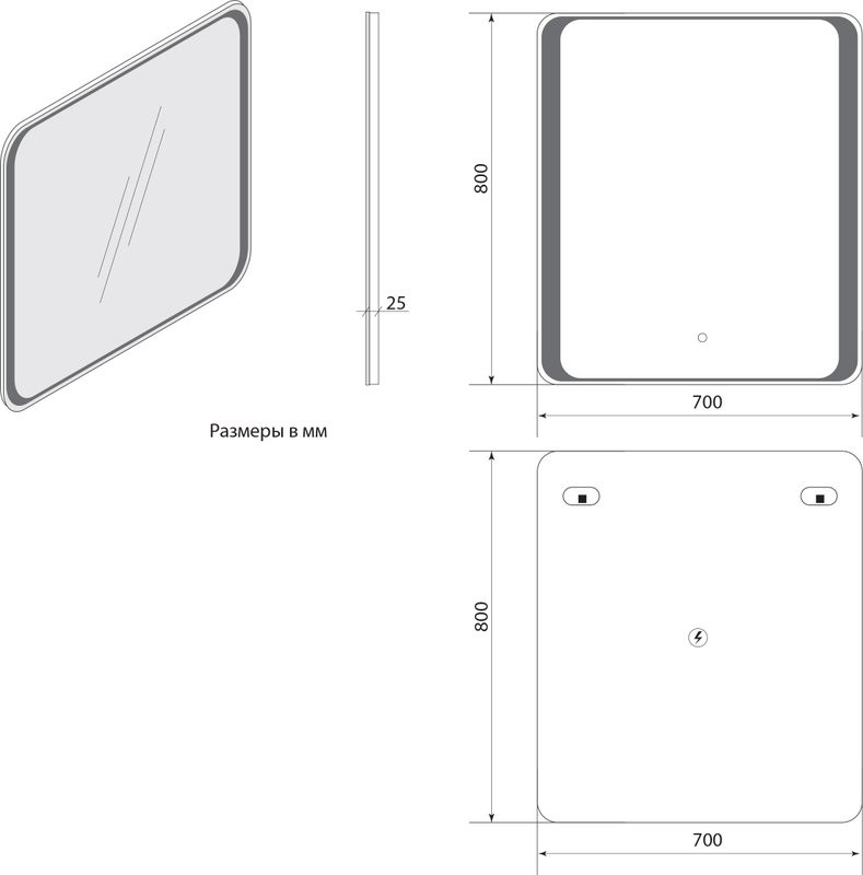 Мебель для ванной комнаты Art&Max Family-M 75 подвесная, bourbon oak