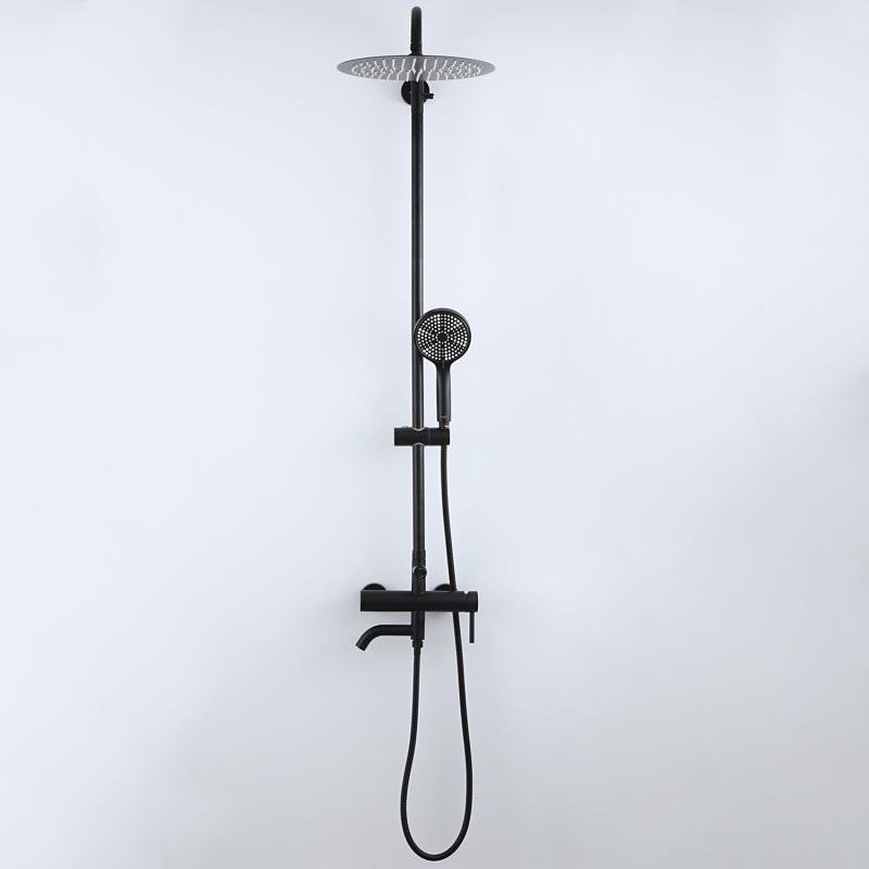 Душевая стойка Frap H807 F24807-6 черная