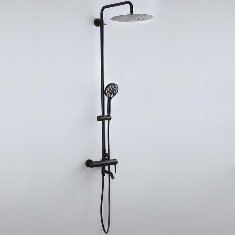 Душевая стойка Frap H807 F24807-6 черная