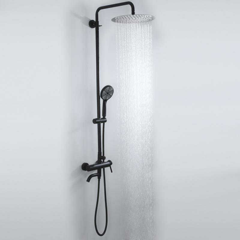 Душевая стойка Frap H807 F24807-6 черная