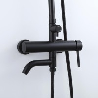 Душевая стойка Frap H807 F24807-6 черная