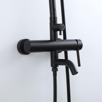 Душевая стойка Frap H807 F24807-6 черная