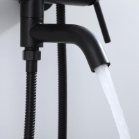 Душевая стойка Frap H807 F24807-6 черная