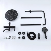 Душевая стойка Frap H807 F24807-6 черная