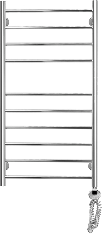 Полотенцесушитель электрический Domoterm Медея П10 50x100 ER, хром, R