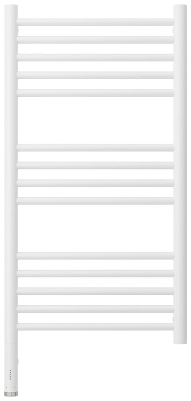 Полотенцесушитель электрический Сунержа Богема 3.1 30-6004-8040 90x45 см, подключение слева, матовый белый, лесенка