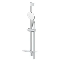 Душевой гарнитур GROHE Tempesta 110 со штангой 60 см и полочкой, хром (26638003)