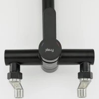 Смеситель с длинным изливом для ванны Frap H801-6 F32801-6 черный