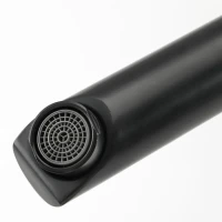 Смеситель с длинным изливом для ванны Frap H801-6 F32801-6 черный