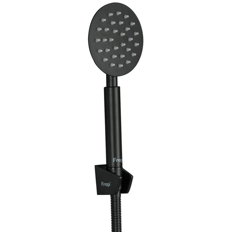 Смеситель с длинным изливом для ванны Frap H801-6 F32801-6 черный