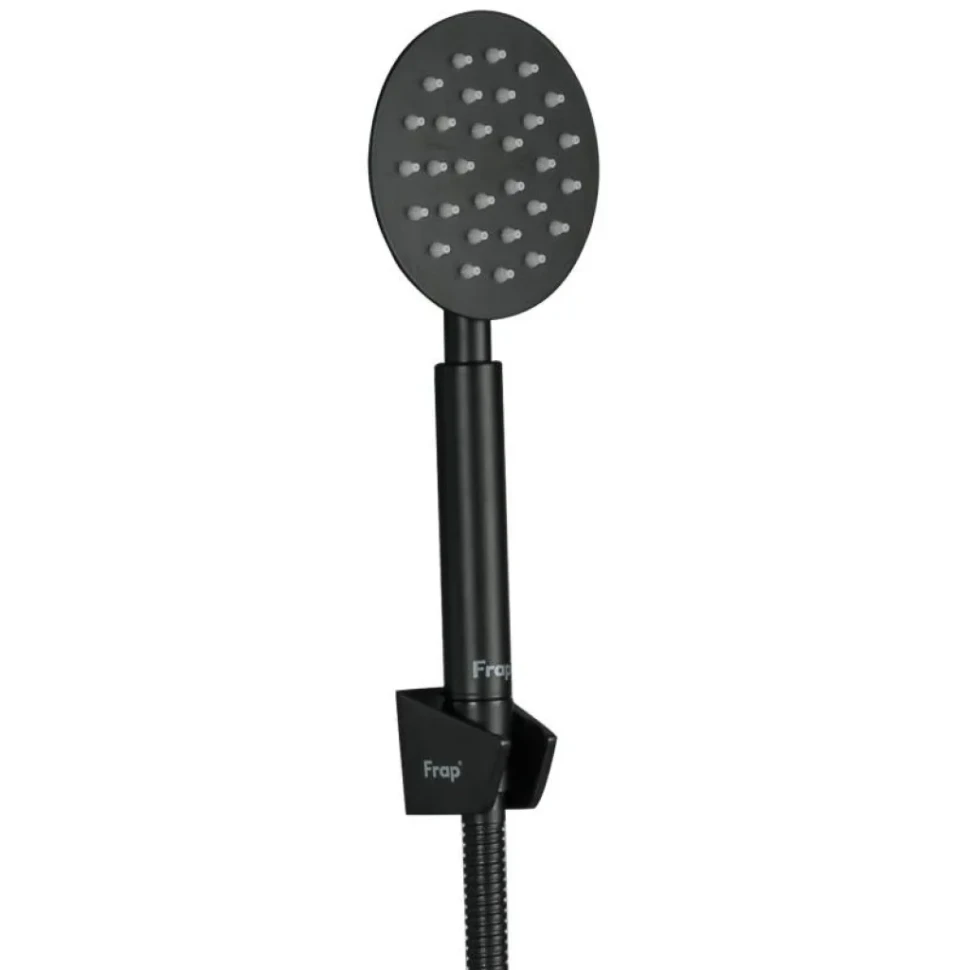 Смеситель с длинным изливом для ванны Frap H801-6 F32801-6 черный