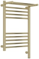 Полотенцесушитель электрический Сунержа Богема 3.1 020-6007-6040 70x45 см, подключение справа, шампань, лесенка, с полкой