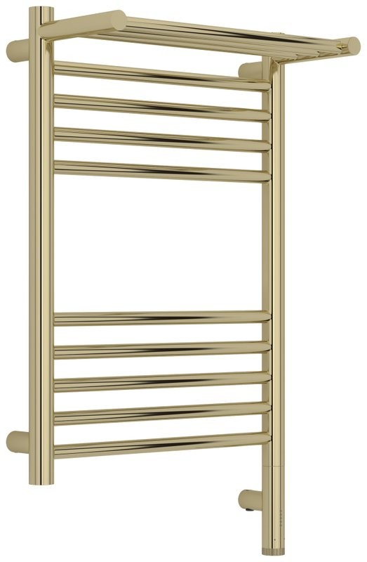 Полотенцесушитель электрический Сунержа Богема 3.1 020-6007-6040 70x45 см, подключение справа, шампань, лесенка, с полкой