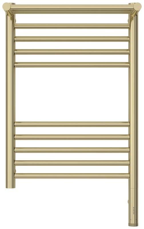 Полотенцесушитель электрический Сунержа Богема 3.1 020-6007-6040 70x45 см, подключение справа, шампань, лесенка, с полкой