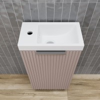 Тумба с раковиной Style Line Соло 40 санд пудровый Тумба с раковиной Style Line Соло 40 санд пудровый