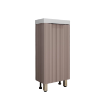 Тумба с раковиной Style Line Соло 40 санд пудровый Тумба с раковиной Style Line Соло 40 санд пудровый