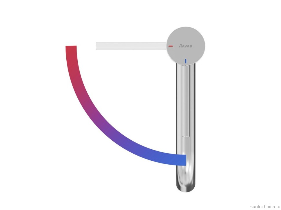 Смеситель для раковины Ravak Espirit ES 014.01 CR BeCool, хром