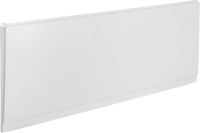 Акриловая ванна Cezares Eco ECO-175-75-41-W37 175x75 см, пристенная, белая, с каркасом, с экраном