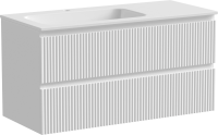 Тумба под раковину Sancos Snob R 100, L, bianco