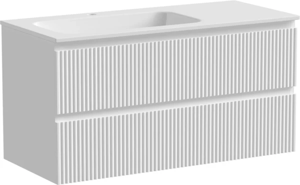 Тумба под раковину Sancos Snob R 100, L, bianco