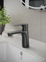 Комплект для ванной Orange Aristo Aristo M19-311b матовый черный