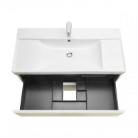 Тумба под раковину без столешницы Roca Ona 100 подвесная, светлый дуб