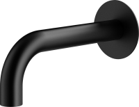 Излив Plumberia Selection Ixo SPT0258NO для ванны, матовый черный Излив Plumberia Selection Ixo SPT0258NO для ванны, матовый черный