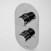 Термостатический смеситель встраиваемый Wasserkraft Berkel 4844 Thermo С ВНУТРЕННЕЙ ЧАСТЬЮ, для ванны с душем