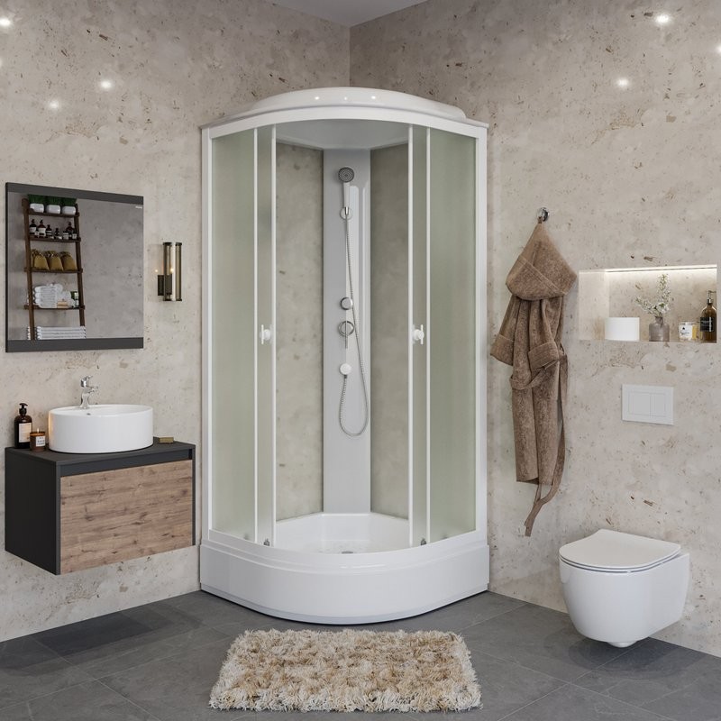 Душевая кабина Niagara Promo P80/26/MT 80x80 см