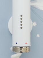 Полотенцесушитель электрический Сунержа Парео 4.0 30-0823-0773 75x50 см, скрытое подключение, матовый белый, E-образный