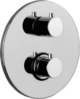 Термостатический смеситель встраиваемый Paffoni Light LIQ019CR С ВНУТРЕННЕЙ ЧАСТЬЮ, для ванны с душем