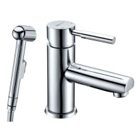 Смеситель для раковины Wasserkraft Main 4108 с гигиеническим душем