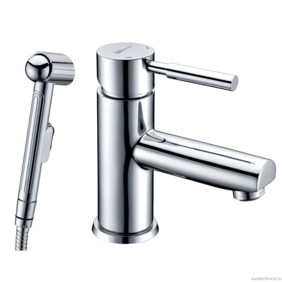 Смеситель для раковины Wasserkraft Main 4108 с гигиеническим душем