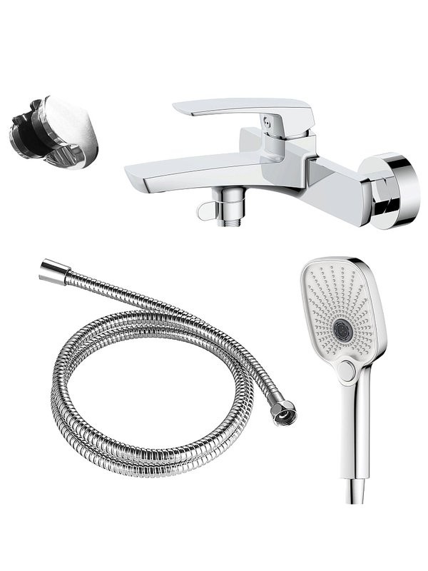 Смеситель для ванны с душем AZARIO Conda AZ-K3011 хром