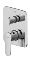 Встраиваемый смеситель для душа и ванны Bravat Source PB8173218CP-2-ENG хром