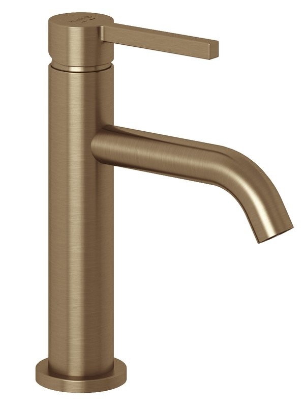 Смеситель для раковины Kludi Nova Fonte Pura 20266N115 с донным клапаном, брашированная бронза PVD