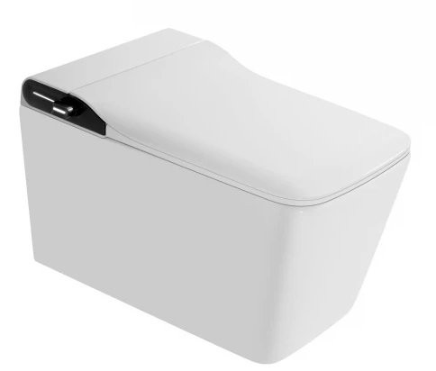 Умный унитаз подвесной Grossman Смарт GR-5701 глянцевый белый