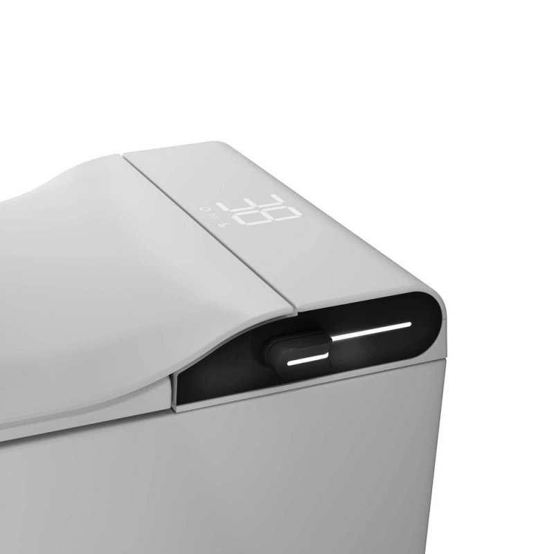 Умный унитаз подвесной Grossman Смарт GR-5701 глянцевый белый