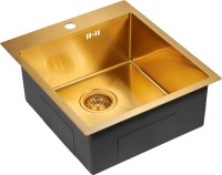 Мойка кухонная Paulmark Kroner PM214551-BG брашированное золото