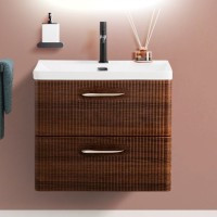 Тумба под раковину BelBagno Due 60 подвесная, noce