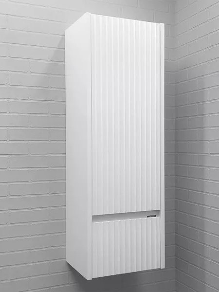 Шкаф-пенал для ванной Comforty Марсель 40 матовый белый