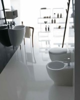 Унитаз приставной напольный Galassia Ergo 7107