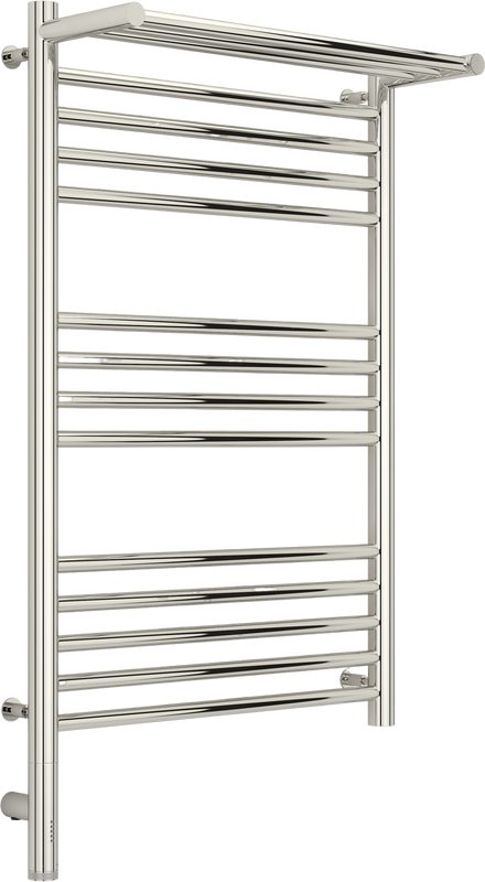 Полотенцесушитель электрический Сунержа Богема 3.0 80x50 с полкой, хром, L