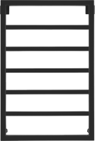 Полотенцесушитель электрический Secado Парма 4603777443177 85x55 см, подключение слева, матовый черный, лесенка