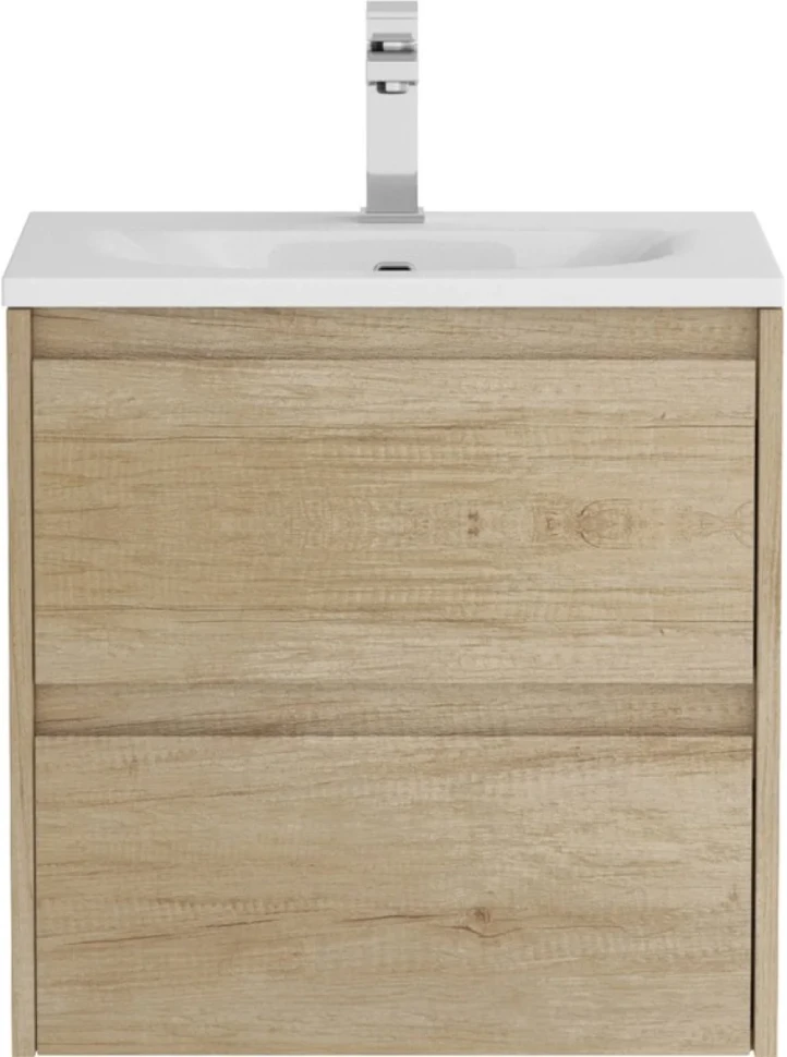 Тумба с раковиной BelBagno Kraft 39 50 rovere nebrasca nature, раковина BB-8099-3-50