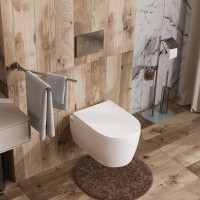 Система инсталляции для унитазов Wasserkraft Dinkel 58TLT.010.ME.CH01 с кнопкой смыва хром